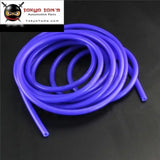 6mm ID Silicone Vacuum Tube Hose 5 Meter / 16Ft Length - Blue / Black / Red - Tokyo Tom's