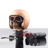 Retro Copper Skull Head Shift Gear Shifter