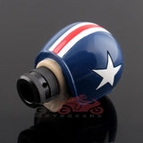 Rider Helmet  Skull Head Gear Shifter