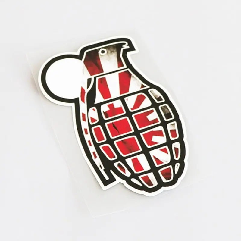Autocollant Grenade JDM Rising Sun Euro Drift - 100x55 Mm - Neuf Sous Film
