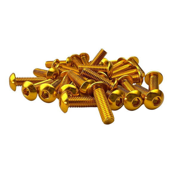 Round Head Hardware Gold