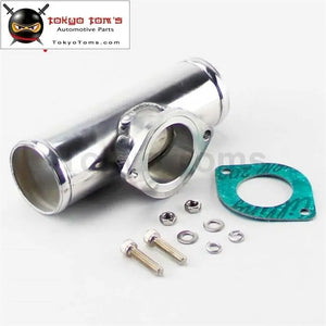 2.25" 57mm T-Pipe Aluminum Bov Adapter Pipe For 30Psi Type S/Rs Bov L=150 - Tokyo Tom's