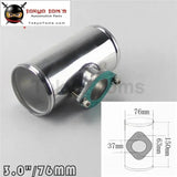 3" 76mm T-Pipe Aluminum Bov Adapter Pipe For 30Psi Type S/Rs Bov L=150 - Tokyo Tom's