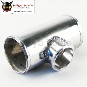 2.75" 70mm T-Pipe Aluminum Bov Adapter Pipe For 35 Psi Type S / Rs Bov L=150mm - Tokyo Tom's