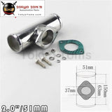 51mm 2" Aluminum Type-S/Rs/Rz Turbo Blow Off Valve Bov Flange Adapter Pipe - Tokyo Tom's