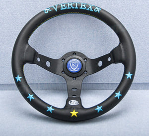 13" (330mm) VX 7 Blue Star Steering Wheel