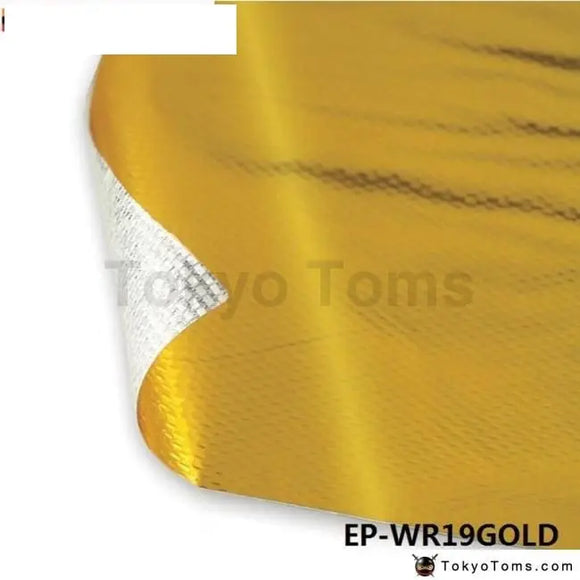 Self Adhesive Reflect-A-Gold Heat Wrap Barrier High Quality 39In.X 47In.Piece For VW Passat Audi A4 B6 - Tokyo Tom's