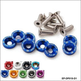 8Pcs/Set JDM Style Fender Washers Bumper Washer Lisence Plate Bolts Kits For Civic Accord - Tokyo Tom's