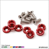 8Pcs/Set JDM Style Fender Washers Bumper Washer Lisence Plate Bolts Kits For Civic Accord - Tokyo Tom's