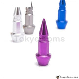 4Pcs/Set Spike Shape Auto Bicycle Tire Valve Cap Valve Stem Caps Wheel Rims Lug Nuts - Tokyo Tom's