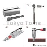 Universal Socket 2 Piece/Set Universal Adjustable Torque Ratchet Socket Wrench - Tokyo Tom's