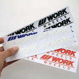 Set Work Wheels Car Wheel Rims Sticker