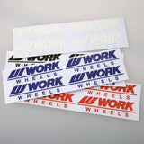 Set Work Wheels Car Wheel Rims Sticker