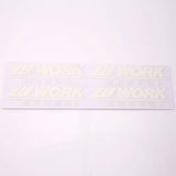 Set Work Wheels Car Wheel Rims Sticker