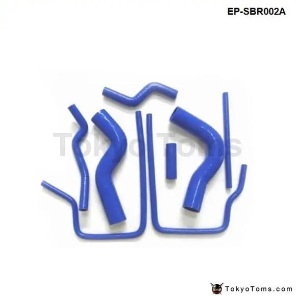 Silicone Intercooler Turbo Radiator Heater Hose Kit For Subaru Impreza WRX STI Gc8,Ej20 96-00 (8Pcs) - Tokyo Tom's