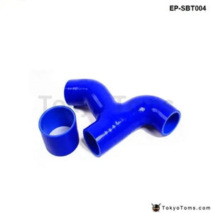 Silicone Turbo Radiator Intercooler Y- Pipe Hose Kit For Subaru Impreza WRX Gc8 Ej20 2.0 96-00(2Pcs) - Tokyo Tom's