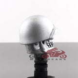 Silver Human Skull Head Gear Shifter