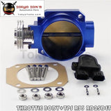 90mm-80mm Q45 Throttle Body + Tps For Nissan Skyline R33 S2 Series 2 Rb25Det Black / Blue /Silver