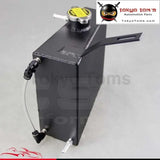 Aluminum Coolant Overflow Tank For Supra Mk Iii Iv 7Mgte 2Jzgt 2 Litre Black / Silver