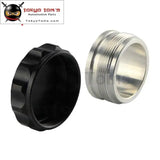 1Pcs 2" 50.8mm Aluminium Weld On Filler Neck And Cap Oil, Fuel, Water Tank Black /Silver