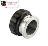 1Pcs 2" 50.8mm Aluminium Weld On Filler Neck And Cap Oil, Fuel, Water Tank Black /Silver