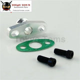 1Pcs10An Drain GT T17 T20 T25 T28 T30 T35 Garrett Turbo Billet Oil Return Flange Black/Silver