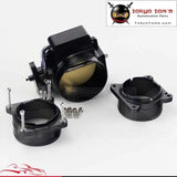 Mass Air Flow Sensor Maf End Intake Adapter+102mm Throttle Body For Chevy Ls1  Black / Silver - Tokyo Tom's