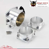 Mass Air Flow Sensor Maf End Intake Adapter+102mm Throttle Body For Chevy Ls1  Black / Silver - Tokyo Tom's