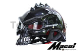 Skull Half Face Helmet - Tokyo Tom's