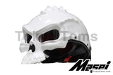 Skull Half Face Helmet - Tokyo Tom's