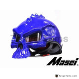 Skull Half Face Helmet