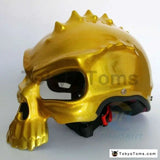 Skull Half Face Helmet