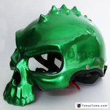 Skull Half Face Helmet