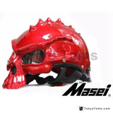 Skull Half Face Helmet