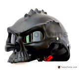 Skull Half Face Helmet