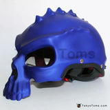 Skull Half Face Helmet