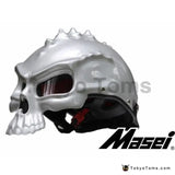 Skull Half Face Helmet