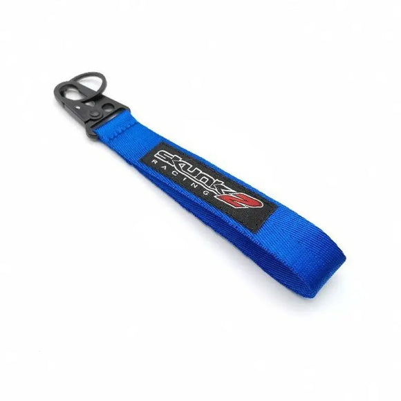 Skunk2 Tow Hook Clasp Keychain Blue - Tokyo Tom's