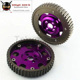 Slide Cam Gear Pulley Cam Pulley Set Fits For  Ca18De(T) Ca18De Nissan Ca18Det Purple - Tokyo Tom's