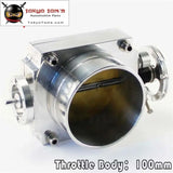 4" 100mm Throttle Body For Toyota Supra/Soarer 1Jz 2Jz Drift Race Vq35Tps Silver - Tokyo Tom's