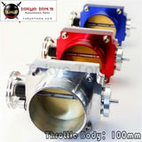 4" 100mm Throttle Body For Toyota Supra/Soarer 1Jz 2Jz Drift Race Vq35Tps Silver - Tokyo Tom's