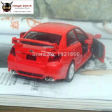 Subaru Sti Diecast 1:36 Metal Car Model (5pcs:Pack Wholesale) Scale Pull Back Car  Japan