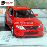 Subaru Sti Diecast 1:36 Metal Car Model (5pcs:Pack Wholesale) Scale Pull Back Car  Japan