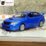 Subaru Sti Diecast 1:36 Metal Car Model (5pcs:Pack Wholesale) Scale Pull Back Car  Japan