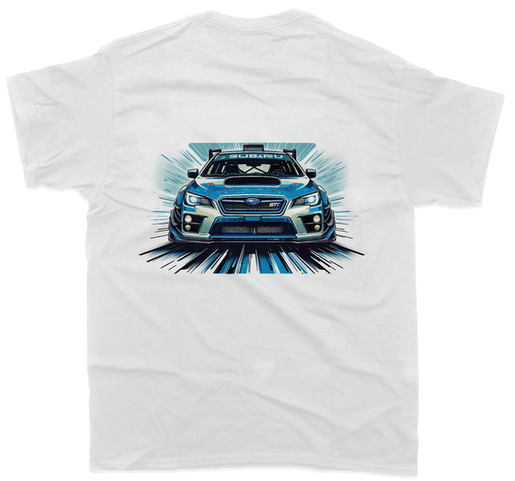 Subaru WRX Comic T-Shirt - Unisex - Car Enthusiast - Drifting Drag JDM