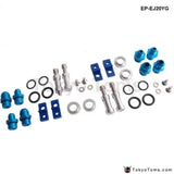 Subaru WRX STI Ej20 Ej20T STI Aluminium Billet Top Feed Injector Fuel Rail Turbo Kit Blue High Quality - Tokyo Tom's