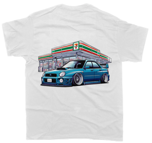 Subaru WRX STi 7Eleven T-Shirt - Unisex - Car Enthusiast - Drifting Drag JDM