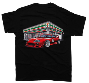 Supra Mk4 - 7Eleven T-Shirt - Unisex - Car Enthusiast - Drifting Drag JDM