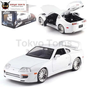 Supra White 1995 Diecast 1:24 Model Cars