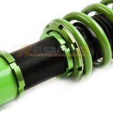 Suspension for Acura TSX 04-08 Accord Absorbers 03-07 30 Ways Adjustable Damper Coilover Suspensions Front Rear Green - Tokyo Tom's